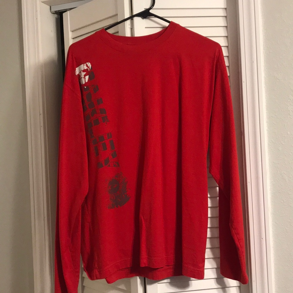 Very nice red Oakley long sleeve